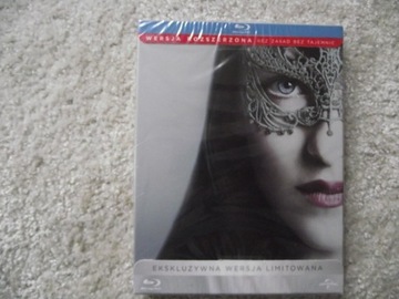 CIEMNIEJSZA STRONA GREYA, steelbook, film Blu-Ray