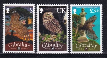 Gibraltar 2012 cena 17,90 zł kat.9,75€- ptaki