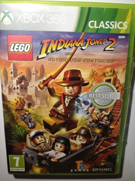 Gra Lego Indiana Jones 2 adventure continu Xbox360