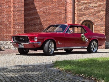 Wynajem Ford Mustang 1968 V8 FV 23%