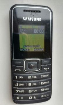 Prosty Telefon GSM SAMSUNG GT-E1050 polskie menu 