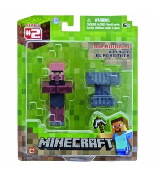 Minecraft figurka unikat blacksmith villager kowal