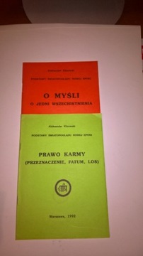 O myśli, O jedni wszech.+ Prawo karmy A. Klizowski