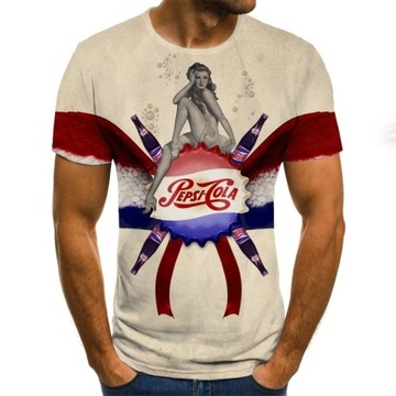 T-shirt 3d 3xl Pepsi 2 stronna