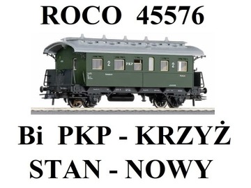 GLEDZIU KOLEJKA PIKO WAGON OSOBOWY PKP ROCO 45576 