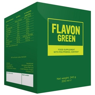 Flavon GREEN 240 gr na odporność ORYGINAŁ