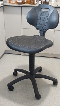 Krzesło laboratoryjne, przemysłowe, warsztatowe