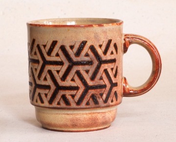 Ceramiczny angielski kubek Winchcombe Pottery