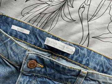 Męskie spodnie jeans Bershka rozmiar 32 (M)