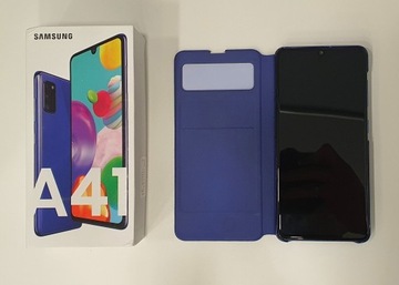 Samsung A41 64 GB + Samsung S View Wallet