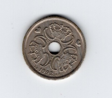 Dania 1 korona, moneta obiegowa