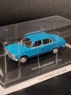 Polski Fiat 125p model 1:43 ixo ist DeAgostini 