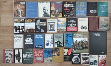 36x książki historyczne Polska II wojna światowa