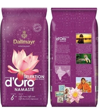 Kawa ziarnista Dallmayr Crema d'oro NAMASTE 1kg