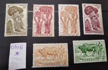 0106 Kamerun Francja kolonie *