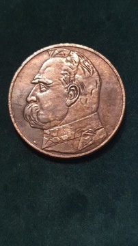 Stara moneta 10 złotych 1938 unikat Polska wykopki