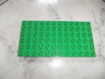 Lego DUPLO płytka 6x12 jasnozielona 