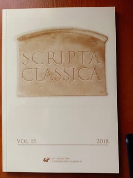 Scripta Classica vol.15