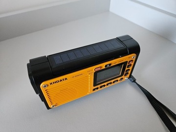 XHDATA D-608WB Radio Solarne i na korbkę / powerbank / latarka - Nowe!