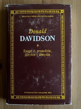 D.Davidson - Eseje o prawdzie, języku i umyśle