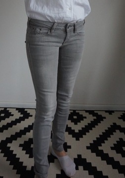 Skinny jeansy szare Mango r. 34