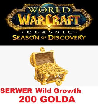 WOW WILD GROWTH 200 GOLDA SEZON OF DISCOVERY SOD