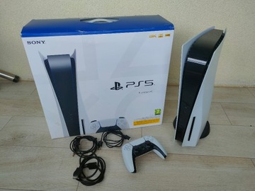 Konsola PlayStation 5 z napędem + pad