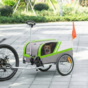 Nowa Przyczepka rowerowa dla Psa / transporter