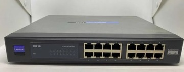 Switch Linksys SR216 Cisco 16 portów