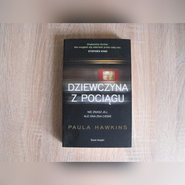 Książka "Dziewczyna z pociągu" Paula Hawkins