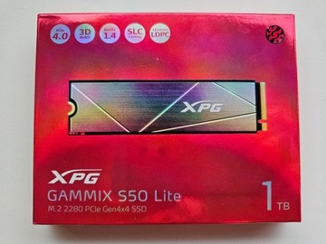 ADATA 1TB M.2 PCIe Gen4 NVMe GAMMIX S50 Lite