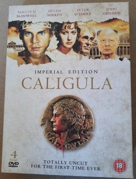 Caligula - czteropłytowe wydanie DVD - unikat.