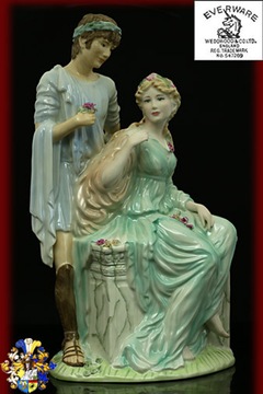 Wedgwood Adoracja figurka sygnowana 30 cm