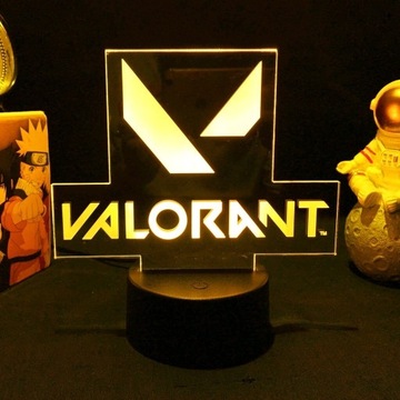 VALORANT - Lampka nocna LED + PILOT 