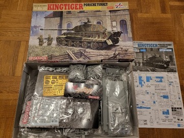 Dragon 6302 Kingtiger Porsche w/Zimmerit