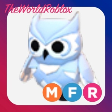 Roblox Adopt Me Snow Owl MFR