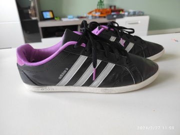 Czarne damskie adidasy adidas 