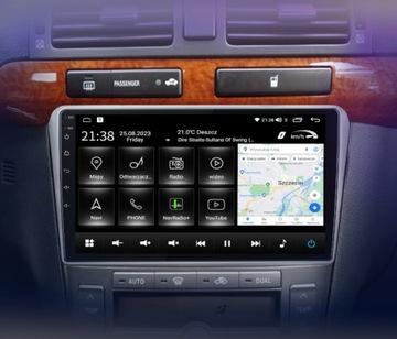 Radio android 9.1" 4+64 TOYOTA AVENSIS 02-08