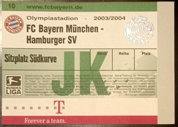 Bundesliga: Bayern Monachium - Hamburger SV HSV