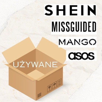 ODZIEŻ UŻYWANA MIX ASOS SHEIN MISSGUIDIED