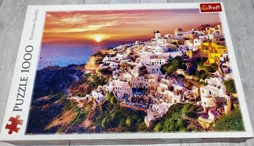 Puzzle Trefl 10435 1000 elementów Santorini