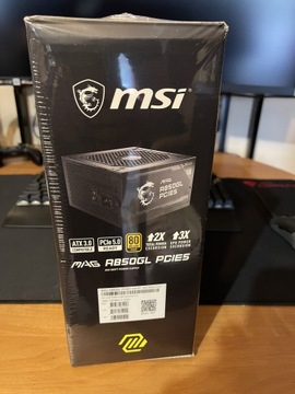 MSI A850GL PCIE5 ATC 3.0 80 PLUS gold