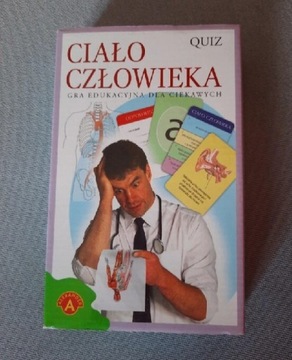 Quiz Ciało człowieka Aleksander Gra edukacyjna 