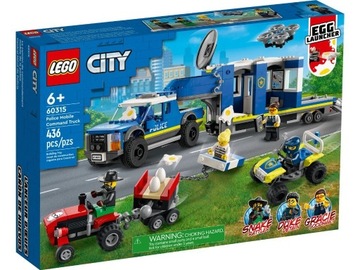 LEGO City 60315 Mobilne centrum dowodzenia policji