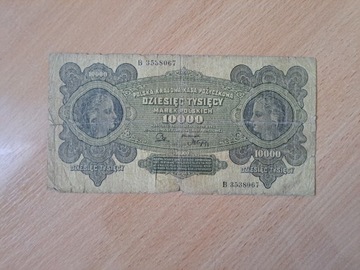 Polska 10 000 zł 1922 