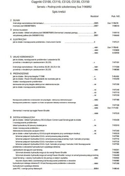 Instrukcja Napraw Case cs 110, 120, 130, 150 PL