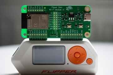 Flipper Zero + WiFi dev board
