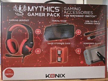 NOWY zestaw Konix Gamer Pack Nintendo Switch