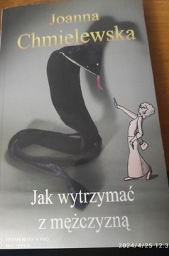 Jak wytrzymać z mężczyzną.Joanna Chmielewska.