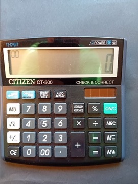 Kalkulator CITIZEN CT500